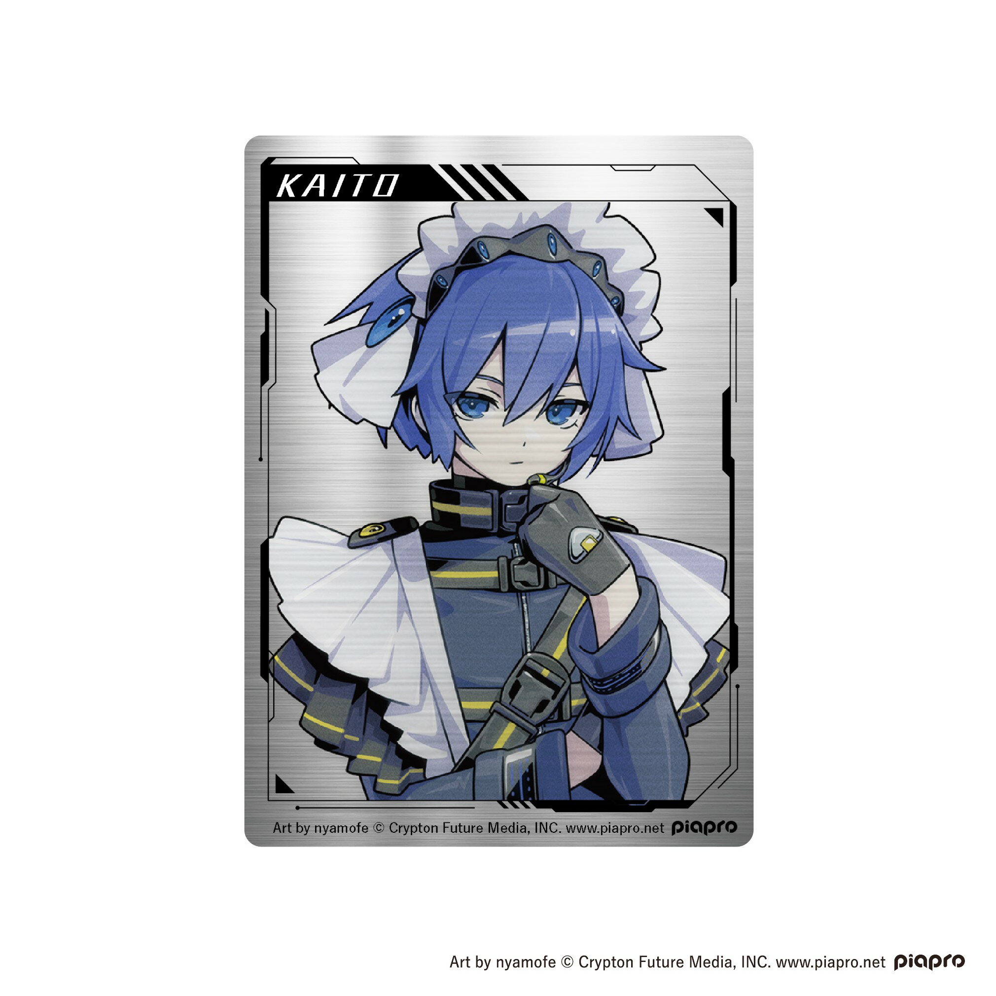 【予約】 サイバーエージェント ピアプロキャラクターズ メタルカード メタルカード KAITO グッズ 【2026年10月発売予定】