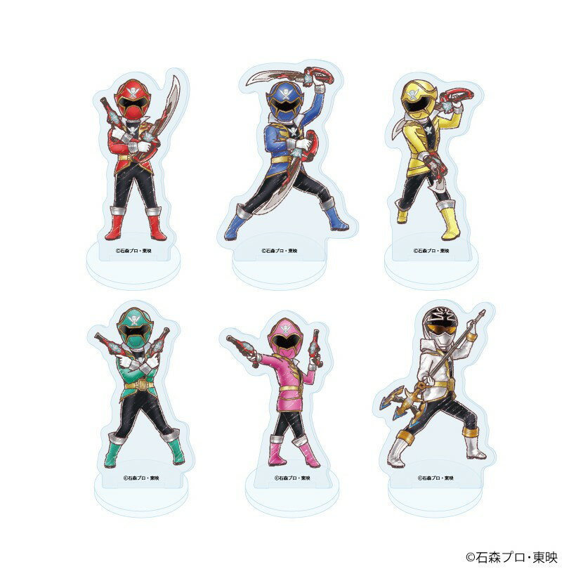 Garland - 【予約】 A3 【A3】アクリルぷちスタンド「海賊戦隊ゴーカイジャー」01/ブラインド(全6種)(グラフアートイラスト) BOX入数:6 6個入り グッズ 【2026年7月発売予定】