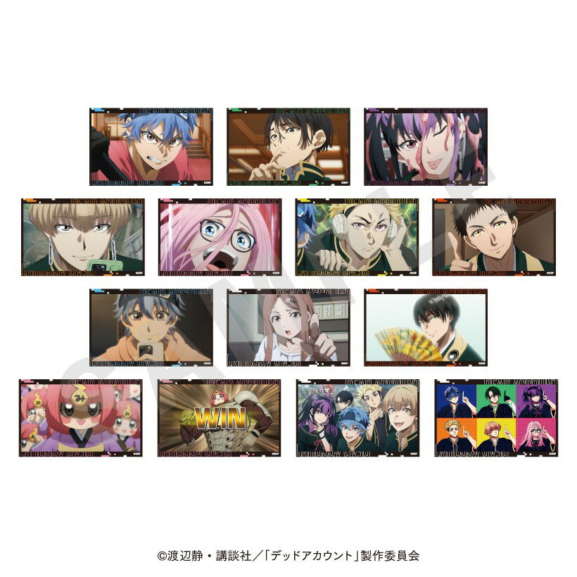 Pennant - 【予約】 coly デッドアカウント トレーディングミニブロマイド(2枚入/全14種) BOX 7 7個入り グッズ 【2026年7月発売予定】