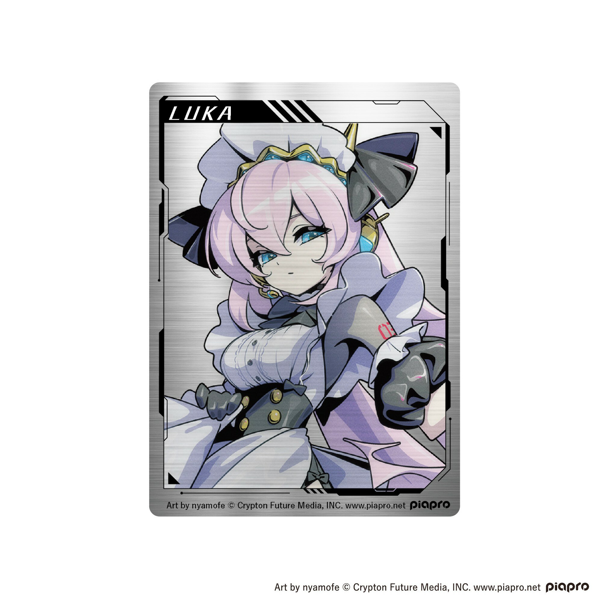【予約】 サイバーエージェント ピアプロキャラクターズ メタルカード メタルカード巡音ルカ グッズ 【2026年10月発売予定】