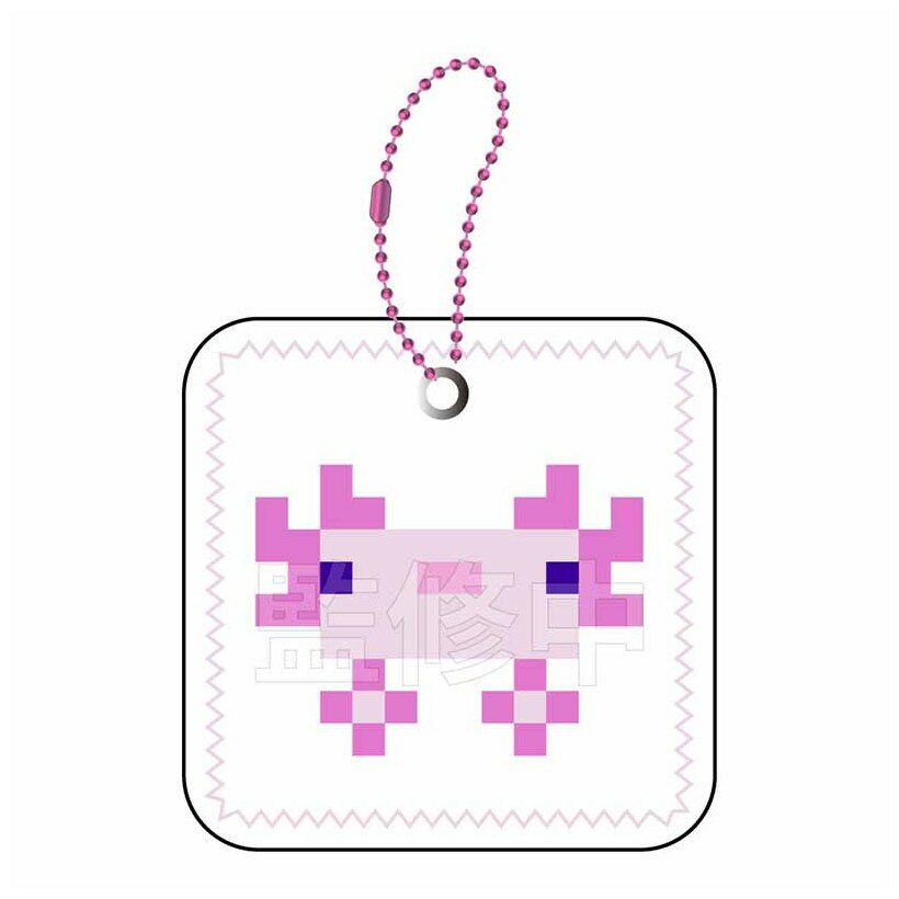 Rakuten - 【予約】 ラムネラボ マインクラフト むにぺちょ スクィーズキーホルダー ウーパールーパー(ピンク) グッズ 【2026年9月発売予定】