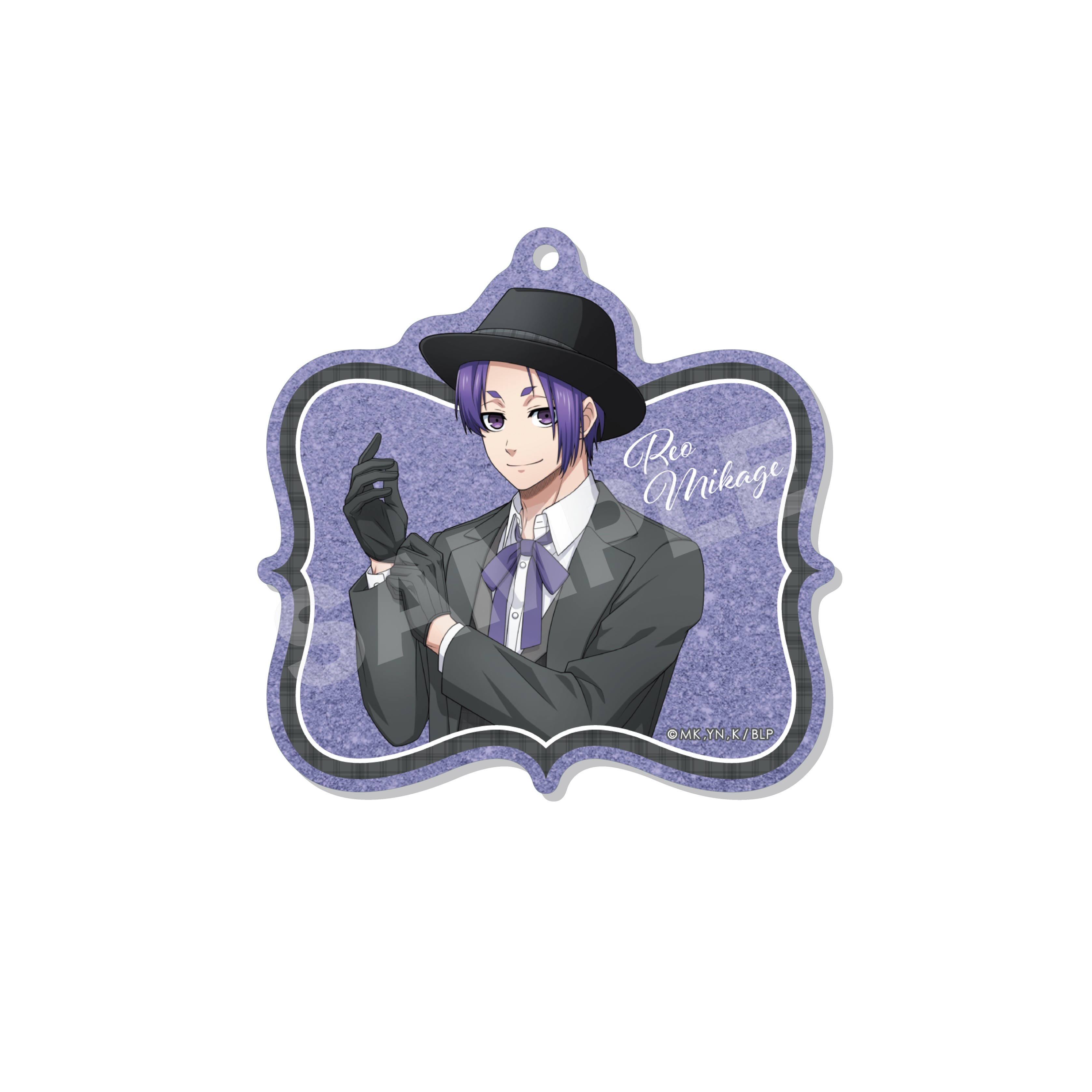 樂天商城 - 【予約】 CS.FRONT ブルーロック ロックダンスver. メタリックアクリルキーホルダー /04 御影 玲王 グッズ 【2026年8月発売予定】