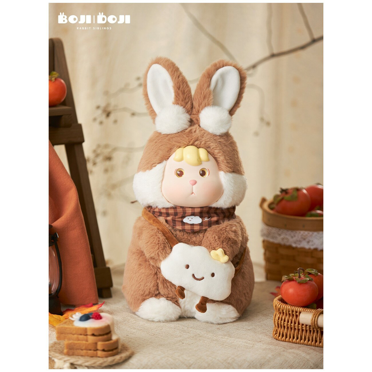 樂天商城 - 【予約】 FRIENDSHEEP BOJIDOJIシリーズ ぬいぐるみ BOJI・秋の甘栗(Mサイズ) 【2026年8月発売予定】