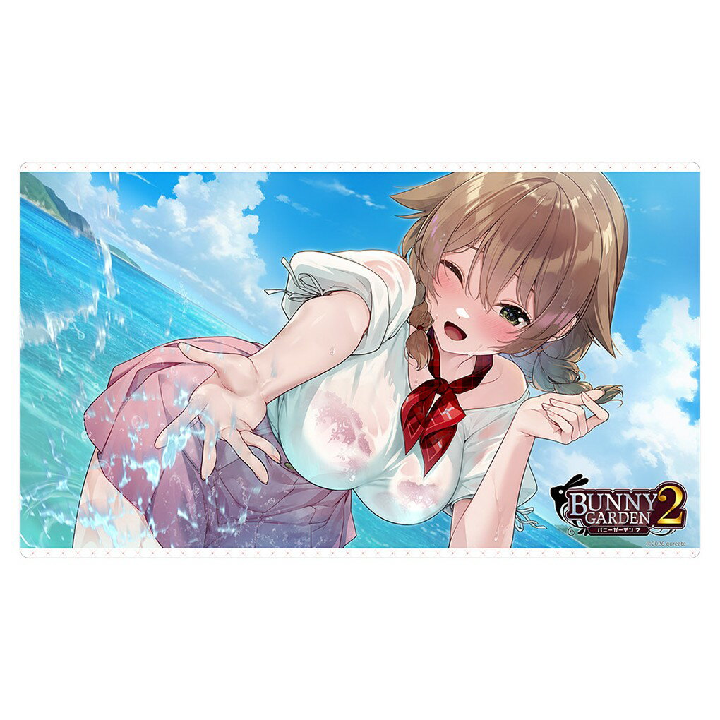 乐天商城 - 【予約】 カーテン魂 バニーガーデン2 ラバーマット(花奈) グッズ 【2026年10月発売予定】