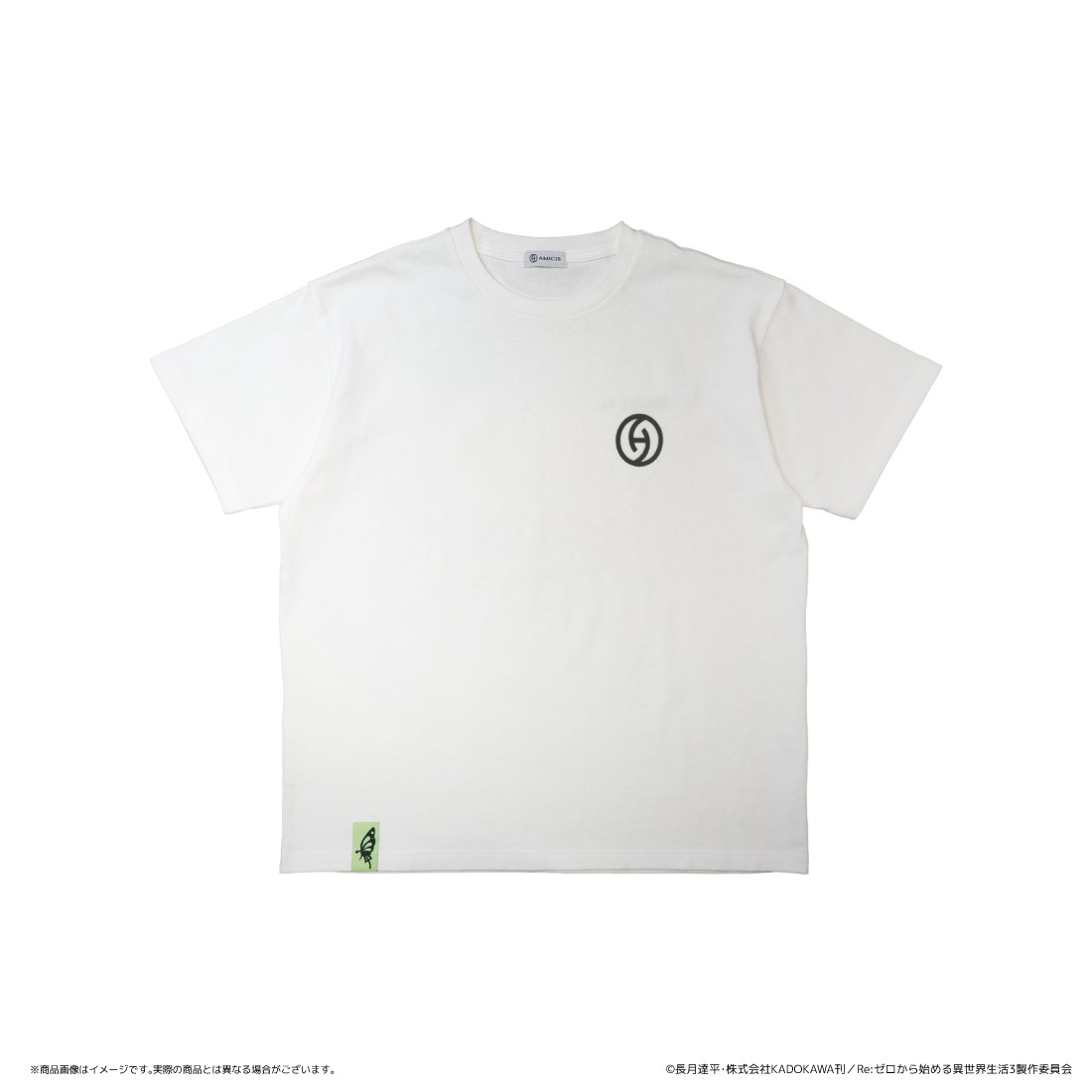 乐天商城 - 【予約】 Smarprise Re:ゼロから始める異世界生活_XLサイズ_AMICIS エキドナTシャツ 白 グッズ 【2026年12月発売予定】