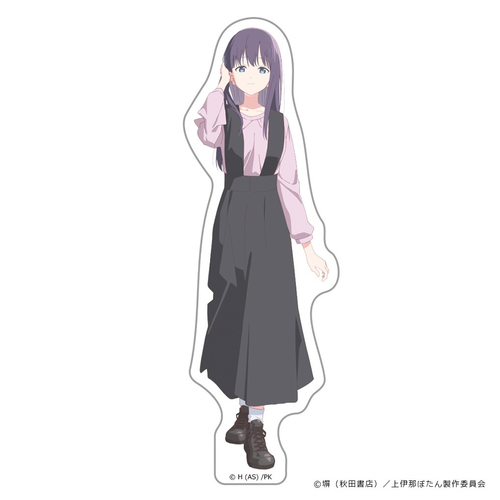 【予約】 アズメーカー 上伊那ぼたん、酔へる姿は百合の花 ダイカットステッカー 郡上かなで グッズ 【2026年10月発売予定】