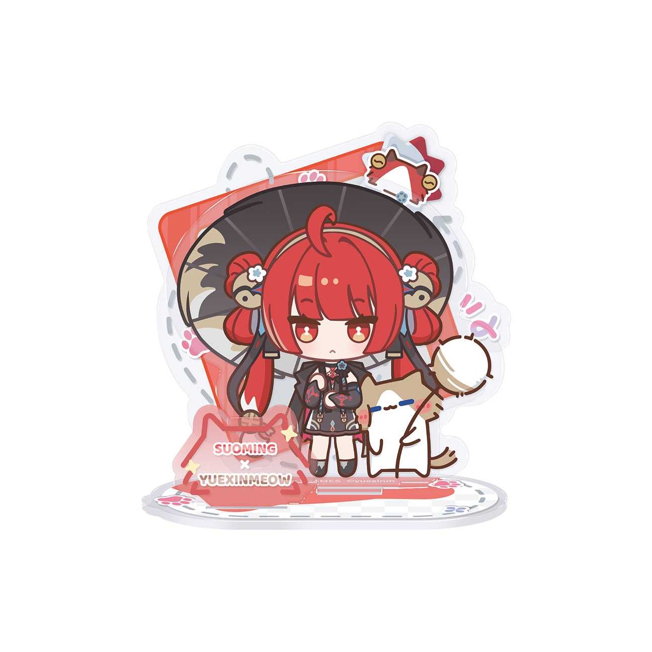 【マラソン★最大500円OFFクーポン】【予約】 KURO GAMES 『鳴潮』×『YUE XIN MEOW』 共鳴の日常テーマ アクリルスタ…