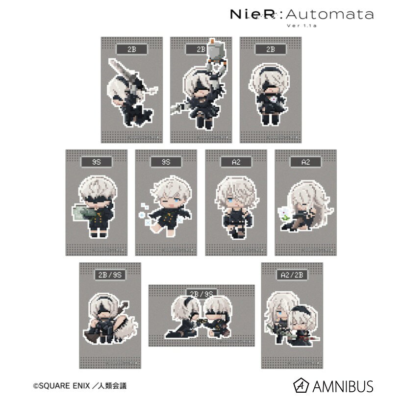 【マラソン★最大500円OFFクーポン】【予約】 アルマビアンカ アニメ「NieR:Automata Ver1.1a」 トレーディング DOT DOT イラストカード 1BOX入数:10 10個入り グッズ 【2027年1月発売予定】