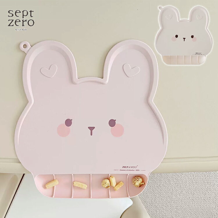 【大感謝祭】特別クーポン☆うさぎ シリコンマット お食事マット離乳食 ランチョンマット テーブルウェ..