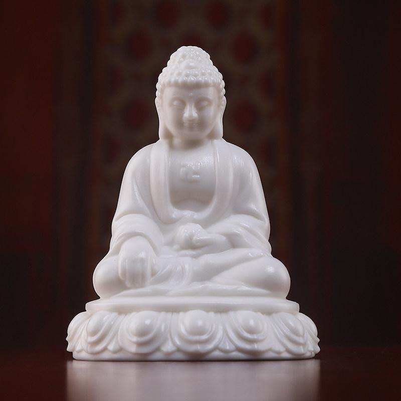 陶器 仏像 置物 十二支 本命仏 守護神 家庭用 仏壇 インテリア 飾り 開運 ラッキー アイテム 伝統工芸 スタイル カジュアル デコレーション