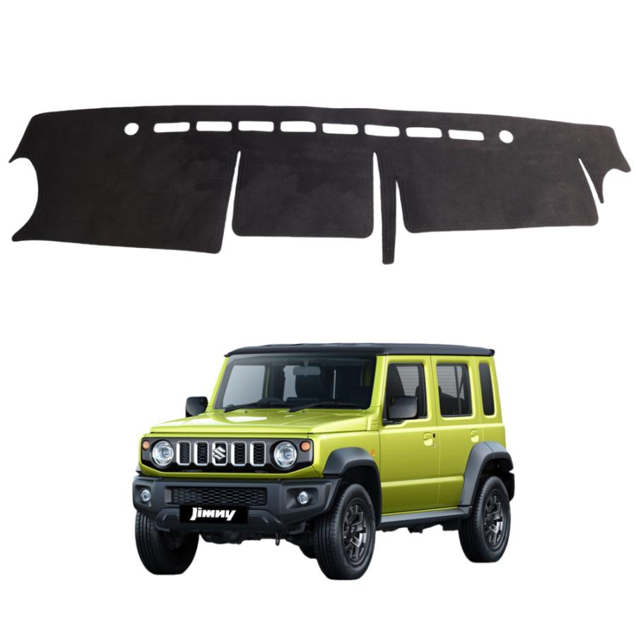 「爆買」スズキ SUZUKI ジムニーノマド JC74Wダッシュボードマット専用設計なのでダッシュボードに完全フィット。高級感フランネル素材を採用手で表面を撫でると毛先が動くほど柔らかいシルキータッチ良く見かけるポリエステル製の安い材質ではありません切り込みも入っているので通気口を塞ぎません。また、ガラス面への映りこみ軽減、夏場の温度上場の軽減、傷、紫外線による劣化、ひび割れ防止にも役立ちます。 適合車種 ：スズキ SUZUKI ジムニーノマド JC74W（2025年4月〜） FC※ご注意：年式・グレード・オプション等により適合しない場合が御座います。 形状をご確認の上ご注文お願い致します。 適合車種 ：スズキ SUZUKI ジムニーノマド JC74W（2025年4月〜） FC ※ご注意：年式・グレード・オプション等により適合しない場合が御座います。 形状をご確認の上ご注文お願い致します。 セット内容 ：ダッシュボードマット×1P材質：フランネル素材 車内温度軽減 視界がクリア 車内温度の低減は効果がよい、フロントガラスへの反射の映り込みが激減しました。炎天下でも、視界がクリアです。 1Pセット・車種専用設計 違和感なくぴったりフィット、ダッシュマットを装着することで紫外線からダッシュボードを守り、ホコリや汚れ、傷が付くことも防ぎます。2. 耐摩擦・耐汚れ高品質フランネル素材 上質なフランネル素材です、優れた耐熱性と耐久性をもっており、厳し環境の中でも安心して使用していただけます。車の高級感を損なわなく、内装の雰囲気とマッチします、お手軽いに想像以上のドレスアップ効果をもたらします。3. 完全な保護機能 細部までこだわった繊細な仕上がりで高級感のある、また耐久性にも優れ、ダッシュボードを亀裂、変色、眩しさから守りましょう。ダッシュマットの完全な保護機能はダッシュボードを完璧な状態に保ちます。