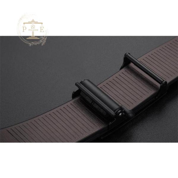 ベルト 自動ロックベルト 紳士ベルト メンズ 穴なし Belt ビジネスベルト プレゼント スーツベルト 紳士 おしゃれ 父の日 シンプル ジーンズ septastore-10009486 Septa Store サンプル画像2