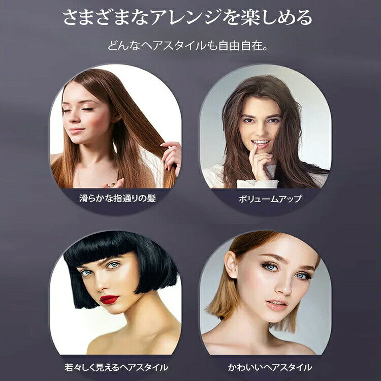 ヒートブラシヘアアイロンストレートブラシブラシ型ポータブルミニブラシヘアブラシプレゼント高級美容頭皮レディースヘアケア艶髪髪の毛ツヤツヤ誕生日プレゼントヒートブラシブ? septastore-10025412 Septa Store サンプル画像2