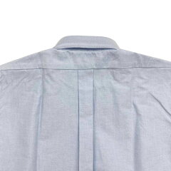 6-Button Button Down Shirt Authentic Fit: Blue Oxford 6-Button Button Down Shirt Authentic Fit: Blue Oxford