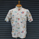 SEPTIS ORIGINAL(セプティズオリジナル) B.D PRINT SHIRTS(ボタンダウン プリントシャツ) U.S.A FABRIC / "WESTERN AMERICA NATURAL"