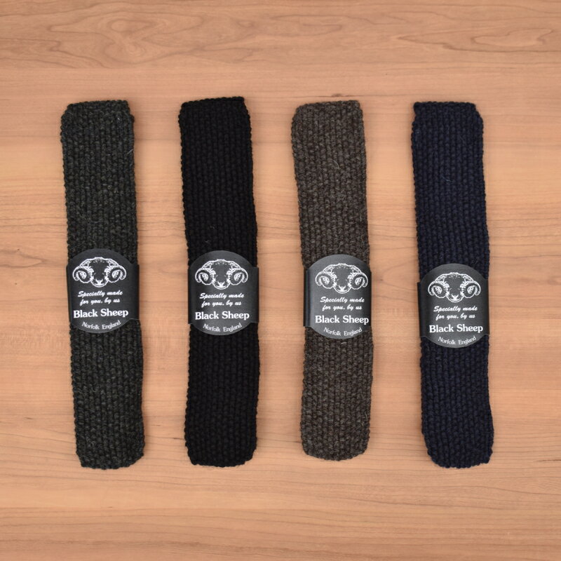 BLACK SHEEP(ブラックシープ) 【MADE IN ENGLAND】 WOOL KNIT TIE (ウールニットタイ)