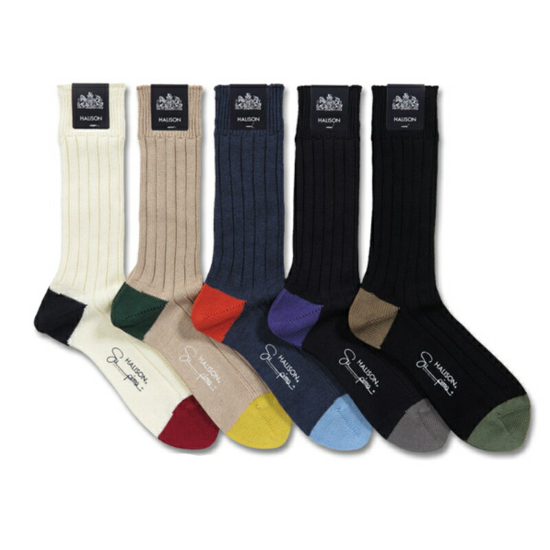 Rakuten - HALISON(ハリソン) SUPIMA HEEL&TOE SOCKS(スーピマ ヒールアンドトゥ ソックス)