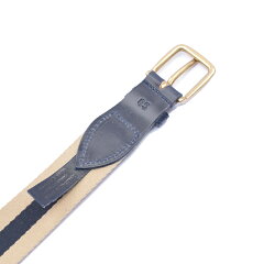 Surcingle Belt: Khaki / Navy Surcingle Belt: Khaki / Navy