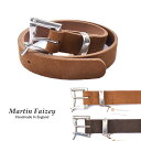 MARTIN FAIZEY(マーティンフェイジー) 【MADE IN ENGLAND】RIVERSE SUEDE QUICK RELEASE BELT(イギリス製 リバーススエード クイックリリースベルト)