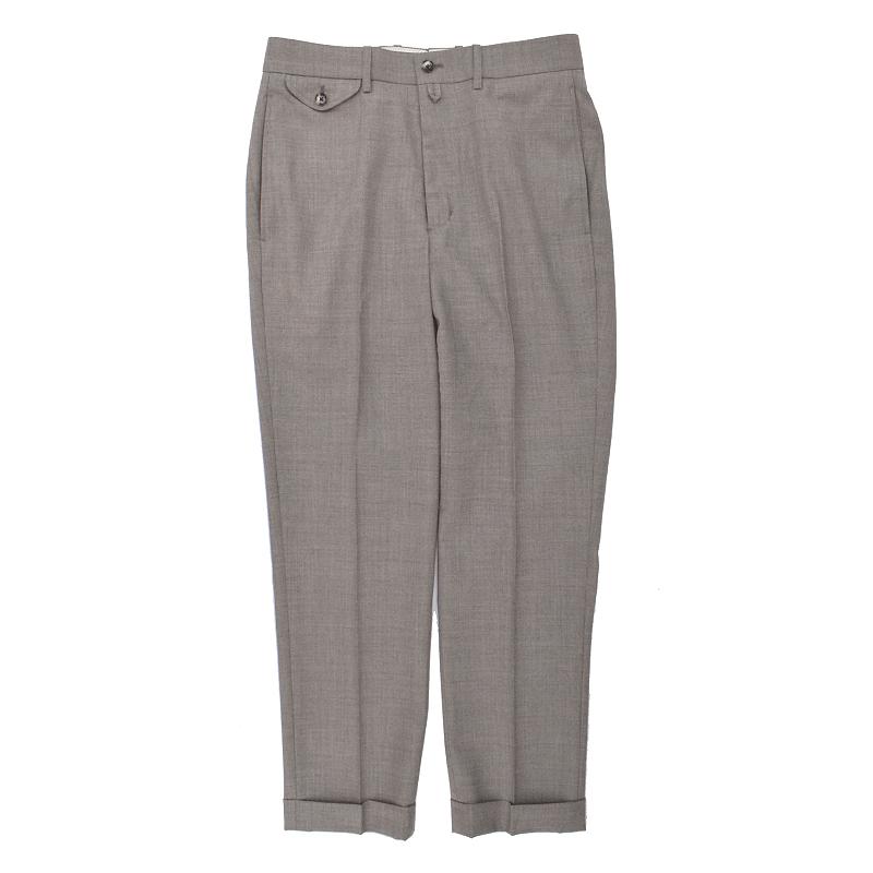BARNSTORMER(バーンストーマー) 1250P SUMMER WOOL TROPICAL TROUSER (サマーウールトロピカル トラウザー) 024 KHAKI