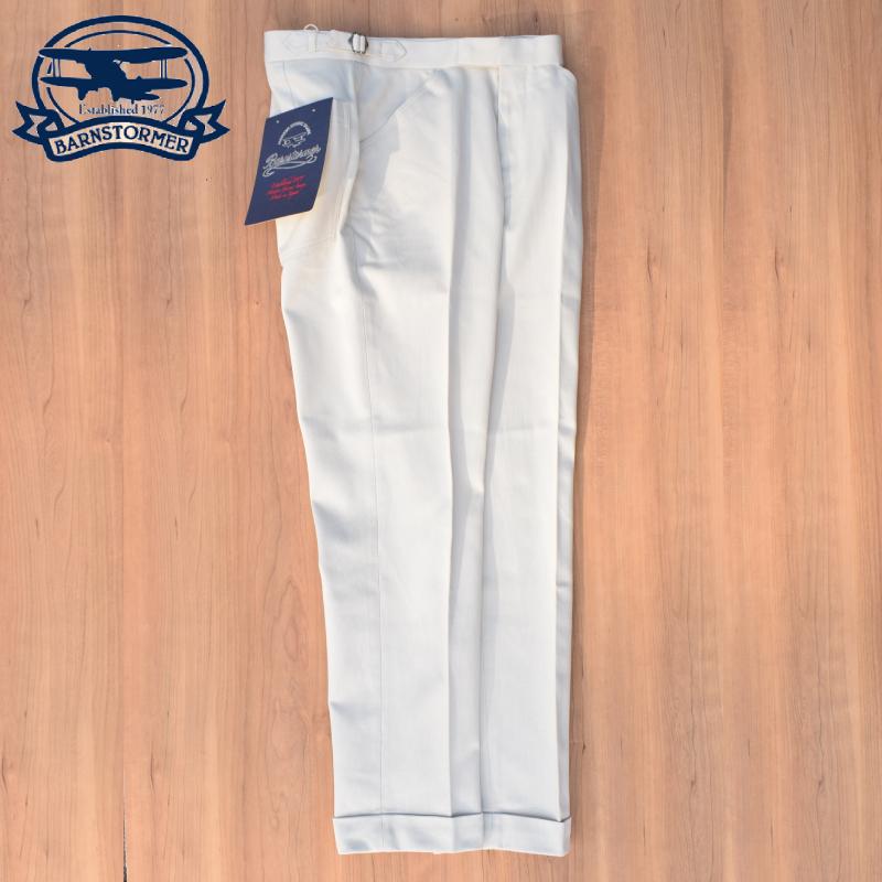 BARNSTORMER(バーンストーマー) 1970P McQueen PANTS (マックイーン パンツ) PIQUE (ピケ) SAND (021 SND)