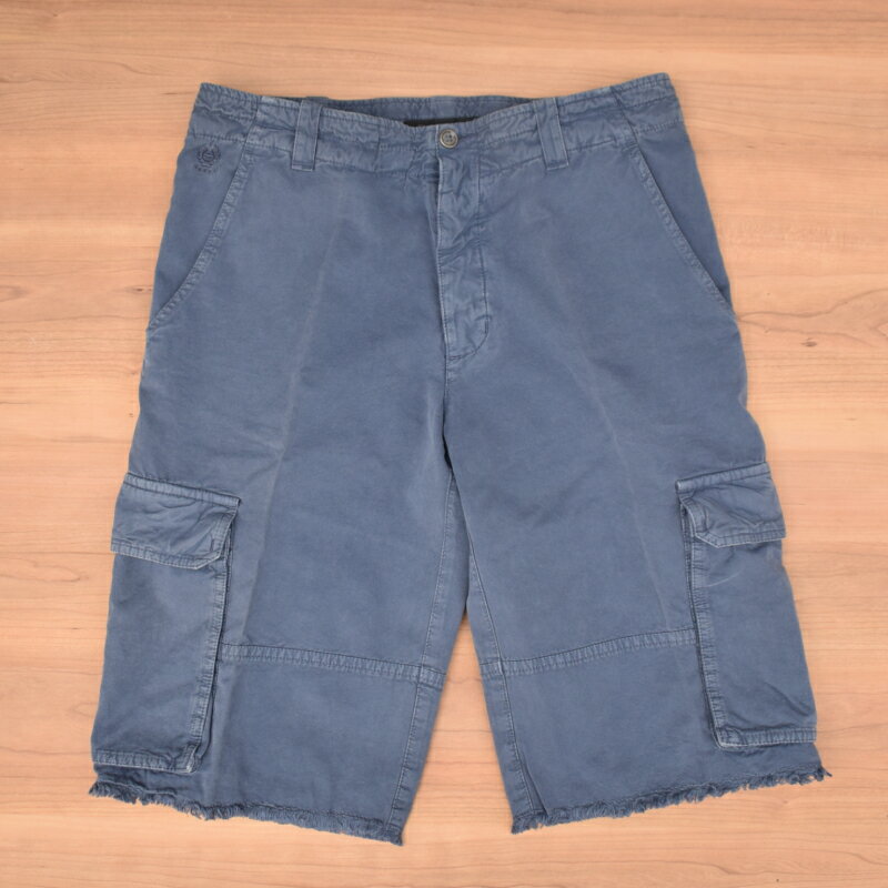 Rakuten - BELSTAFF (ベルスタッフ) BERMUDA SHORTS AVIO (バミューダ ショーツ) CHINO CARGO SHORTS(チノ カーゴショーツ) NAVY【DEAD STOCK】