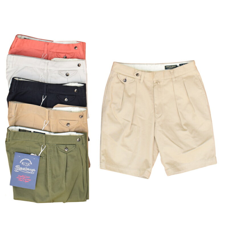 BARNSTORMER(バーンストーマー) SEPTIS別注 ALVY CHINO SHORTS(アルビー チノショーツ) 2TUCK CHINO SHORTS(ツータック チノショーツ)