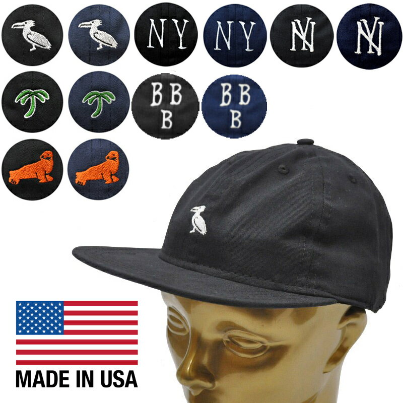 COOPERS TOWN(クーパーズタウン) 6 PANELS BASEBALL CAP(アメリカ製 6パネル ベースボールキャップ)