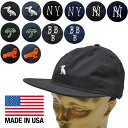 【2COLOR / 6LOGO】COOPERS TOWN(クーパーズタウン)【MADE IN U.S.A.】 6 PANELS BASEBALL CAP(アメリカ製 6パネル ベースボールキャップ)