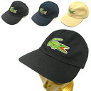 【3 COLOR】LACOSTE(ラコステ) CAP(キャッ