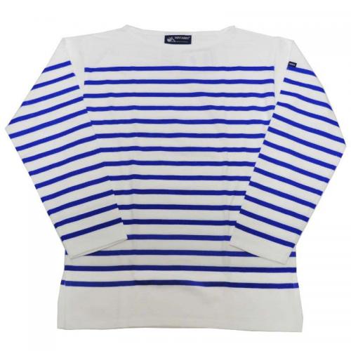 Rakuten - SAINT JAMES(セントジェームス)L/S BOATNECK SHIRTS(長袖ボートネックシャツ) NAVAL(ナヴァル) NEIGE/GITANE(WHITE/BLUE) 正規代理店取扱品