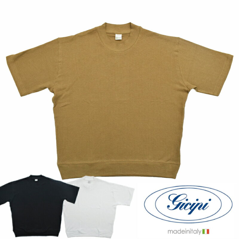 GICIPI(ジチピ) S/S MOCK NECK T-SHIRTS 