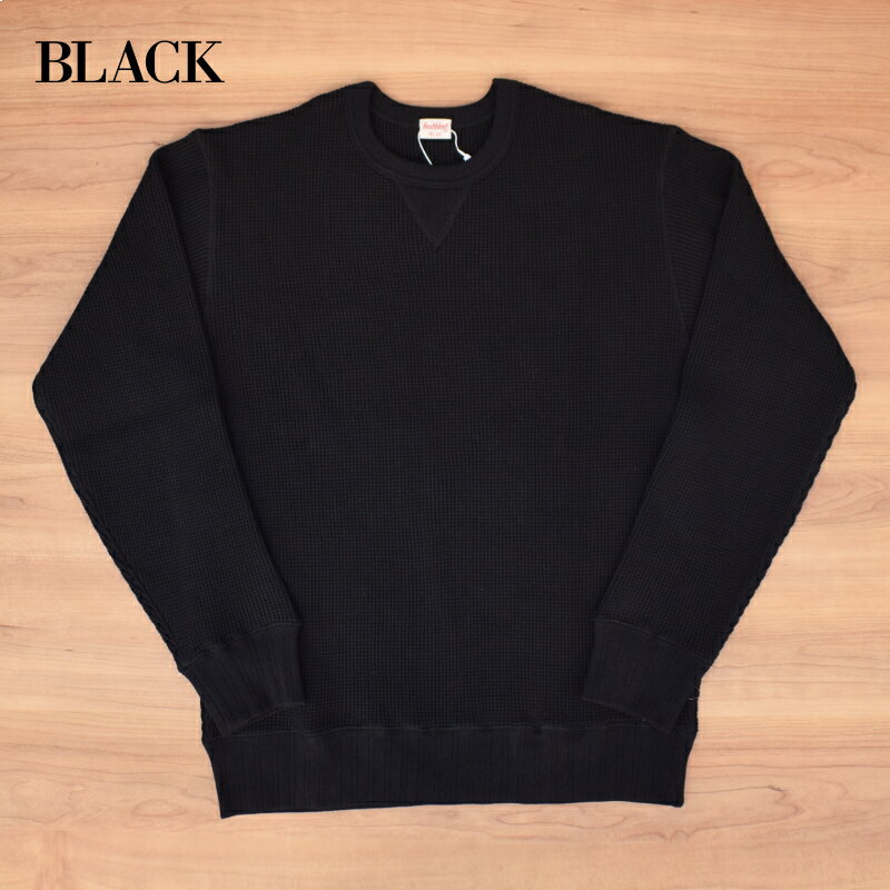 HEALTH KNIT(ヘルスニット) SUPER HEAVY WAFFLE CREWNECK SWEAT (スーパーヘヴィーワッフル クルーネックスウェット) #993 2