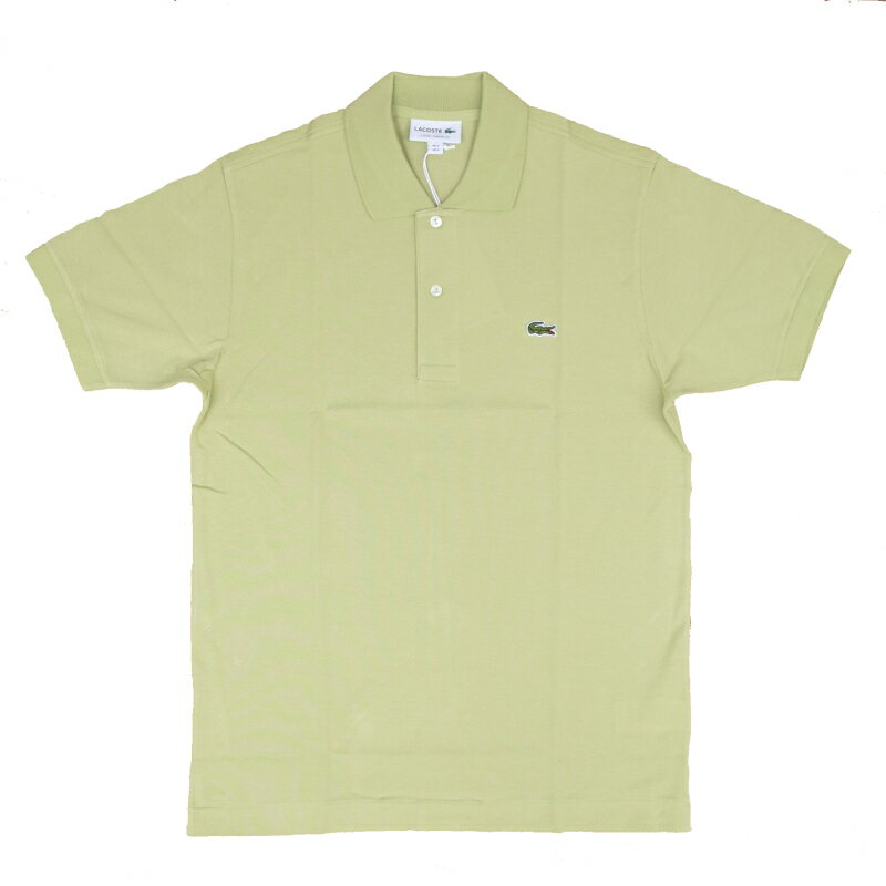 Rakuten - FRANCE LACOSTE(直輸入フランスラコステ) #L1212 S/S PIQUE POLOSHIRTS(半袖 鹿の子 ポロシャツ) BOULEAU (LIME) (UYB)