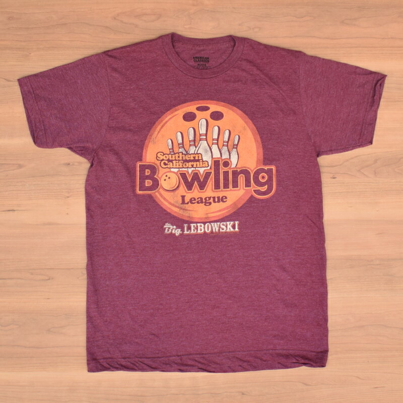 Rakuten - AMERICAN CLASSICS(アメリカンクラシックス) S/S PRINT T-SHIRTS(プリント Tシャツ) The BIG LEBOWSKI (ビッグ・リボウスキ) BOWLING LEAGUE