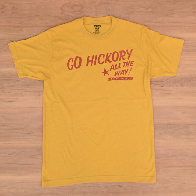Rakuten - AMERICAN CLASSICS(アメリカンクラシックス) S/S PRINT T-SHIRTS(プリント Tシャツ) HOOSIERS (勝利への旅立ち) GO HICKORY