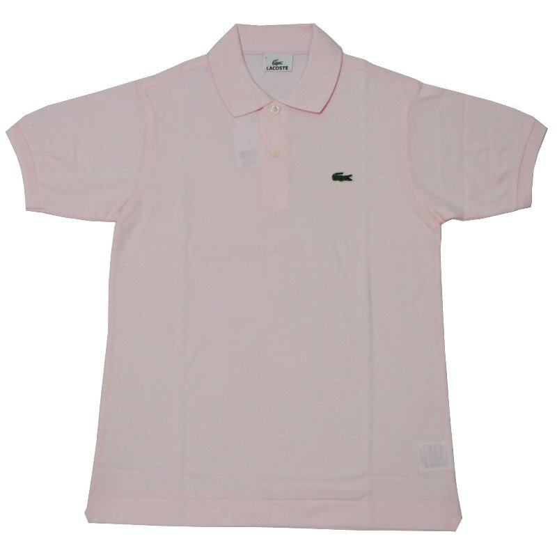 JAPAN LACOSTE(ジャパンラコステ) L1212 S/S PIQUE POLOSHIRTS(半袖 鹿の子 ポロシャツ) FLAMANT(PINK)(T03)