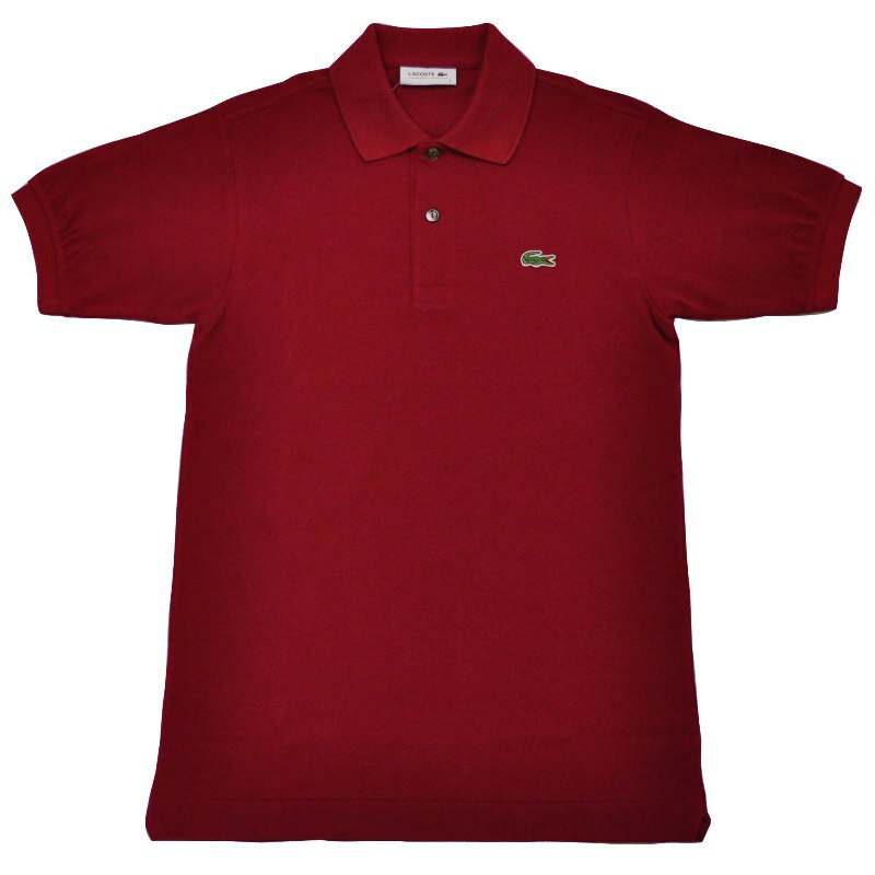 ラコステ JAPAN LACOSTE(ジャパンラコステ) L1212 S/S PIQUE POLOSHIRTS(半袖 鹿の子 ポロシャツ) BORDEAUX(WINE)(476)