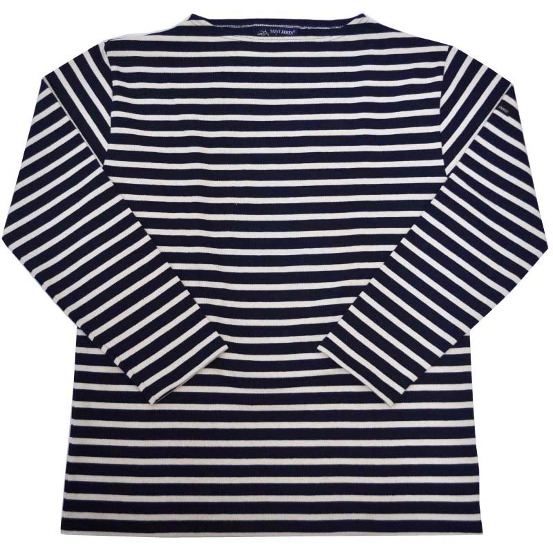 Rakuten - SAINT JAMES(セントジェームス)L/S BOATNECK BASQUE SHIRT(長袖ボートネックバスクシャツ) OUESSANT(ウエッソン) NAVY/ECRU 正規代理店取扱品