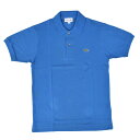 FRANCE LACOSTE(直輸入フランスラコステ) #L1212 S/S PIQUE POLOSHIRTS(半袖 鹿の子 ポロシャツ) KINGDOM(KXB)