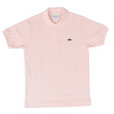 FRANCE LACOSTE(直輸入フランスラコステ) #L1212 S/S PIQUE POLOSHIRTS(半袖 鹿の子 ポロシャツ) FLAMINGO(T03)