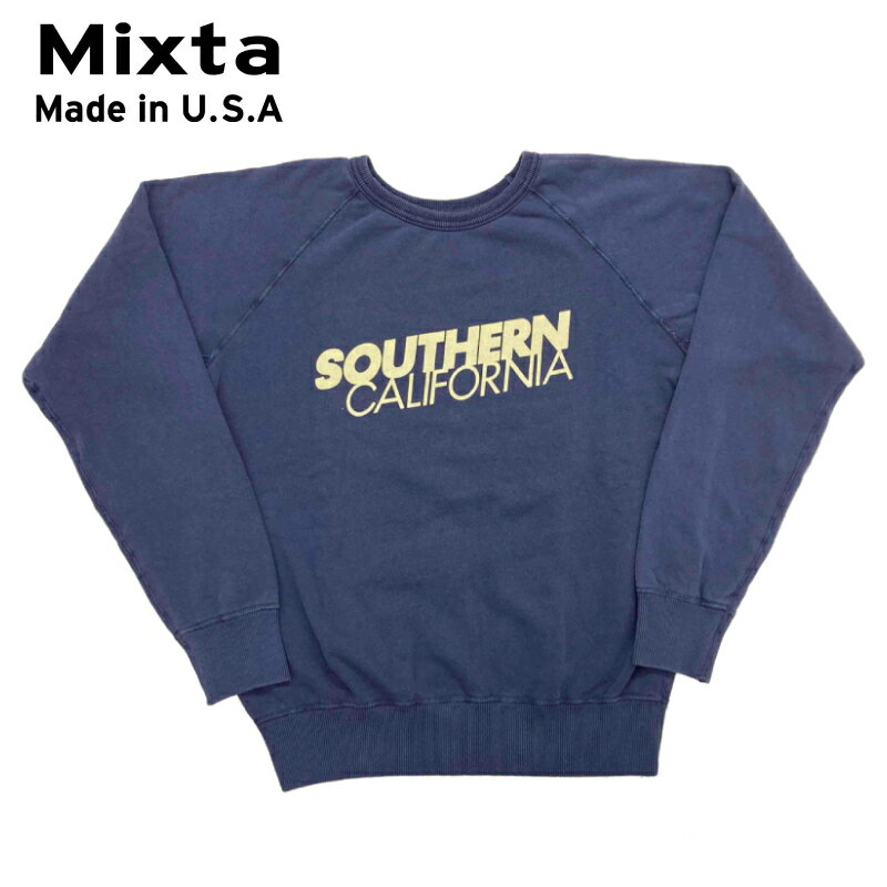 MIXTA(ߥ)MADE IN U.S.APRINT SWEAT SHIRTS(ꥫץȥåȥ) SOUTHE...