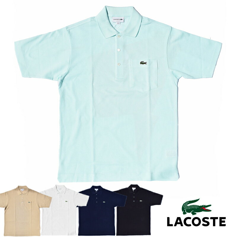 JAPAN LACOSTE(ジャパンラコステ) 80s MODEL (80年代モデル復刻) POCKET POLO SHIRTS (ポケットポロシャツ) PH036EL