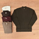 HEALTH KNIT(wXjbg) SUPER HEAVY WAFFLE MOCKNECK SWEAT(X[p[wB[bt bNlbNXEFbg)