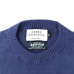 James Charlotte Crewneck Cotton Sweater: Grape James Charlotte Crewneck Cotton Sweater: Grape