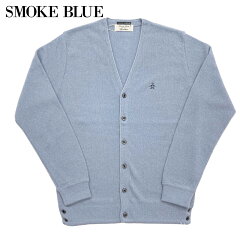 1960s Model Links Cardigan 5-1100: Smoke Blue 1960s Model Links Cardigan 5-1100: Smoke Blue