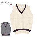 JAMES CHARLOTTE(ジェームスシャルロット) 【MADE IN ENGLAND】CRICKET VEST(イギリス製 クリケットベスト) WOOL