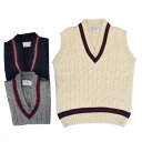 JAMES CHARLOTTE(ジェームスシャルロット) 【MADE IN ENGLAND】CRICKET VEST(イギリス製 クリケットベスト) WOOL