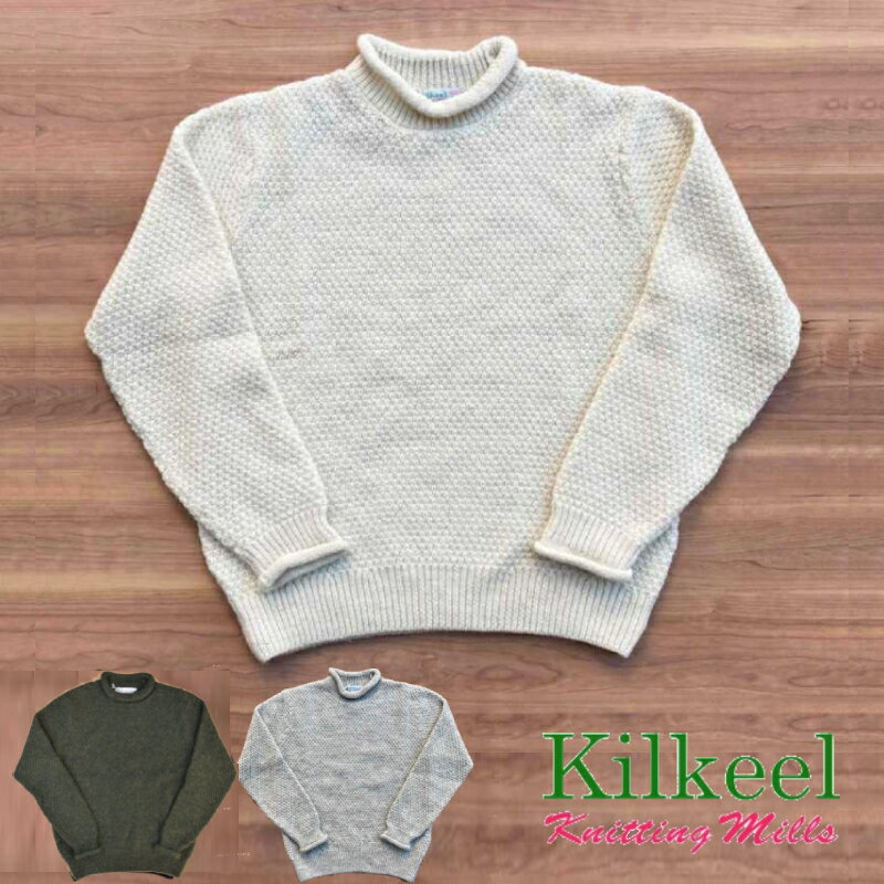 KILKEEL(キルキール) "SHEPLEY" BRITISH WOOL ROLL NECK SWEATER("シープレー" ブリティッシュウール ロールネック セーター / ニット)