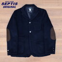 SEPTIS ORIGINAL(セプティズオリジナル)  NAVY BLAZER JACKET(ネイビーブレザージャケット) "BALLI" FABRIC MADE IN ITALY